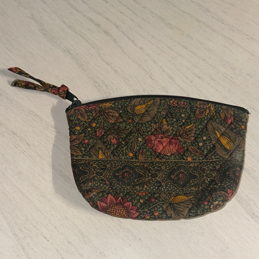 VERA BRADLEY VINTAGE ZIP POUCH